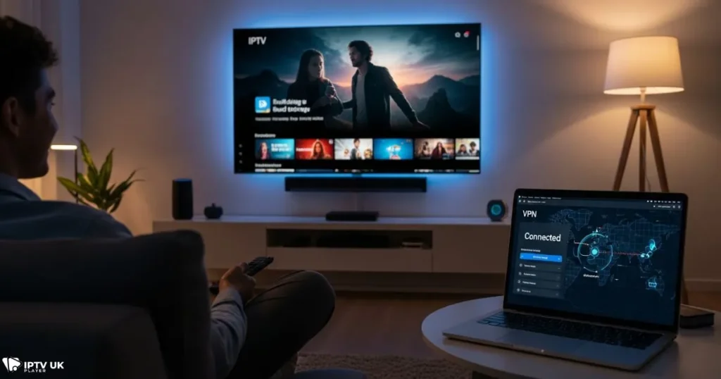 vpn for smoother iptv delivering stable streaming and preventing buffering issues.