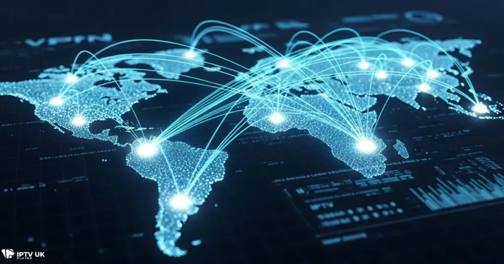 vpn reduce buffering by optimizing iptv connections through secure high-speed tunnels.